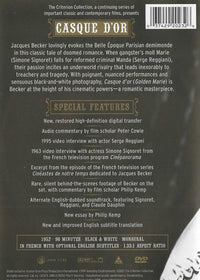 Casque D'Or The Criterion Collection