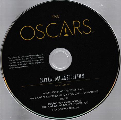 2013 Live Action Short Film