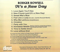 Rodger Rowsell: It's A New Day