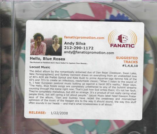 Hello Blue Roses: The Portrait Is Finished And I Have Failed To Capture Your Beauty... Promo