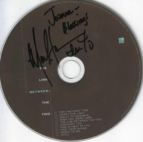 Mark Harris: The Line Between The Two Signed w/ No Artwork