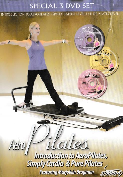 Aero Pilates: Simply Cardio & Pure Pilates Level 1 2-Disc Set –  NeverDieMedia