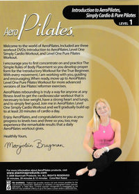 Aero Pilates: Simply Cardio & Pure Pilates Level 1 2-Disc Set