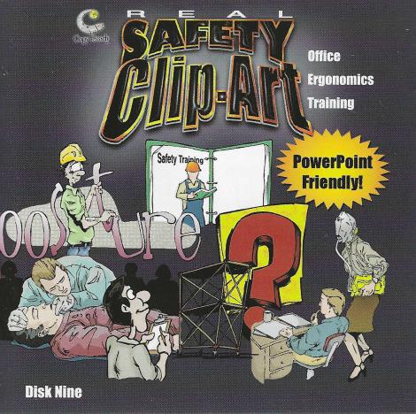 Real Safety Clip-Art: Office, Ergonomics, Training Vol. 9