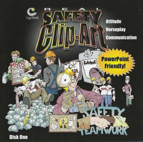 Real Safety Clip-Art: Attitude, Horseplay, Communication Vol. 1