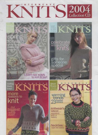 Interweave Knits 2004 Collection CD