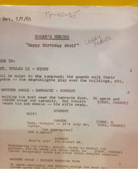 Hogan's Heroes: Happy Birthday Adolf Director Documents