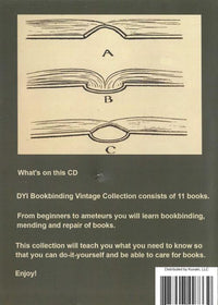 DYI Bookbinding: Mending And Repair Of Books: Vintage Book Collection