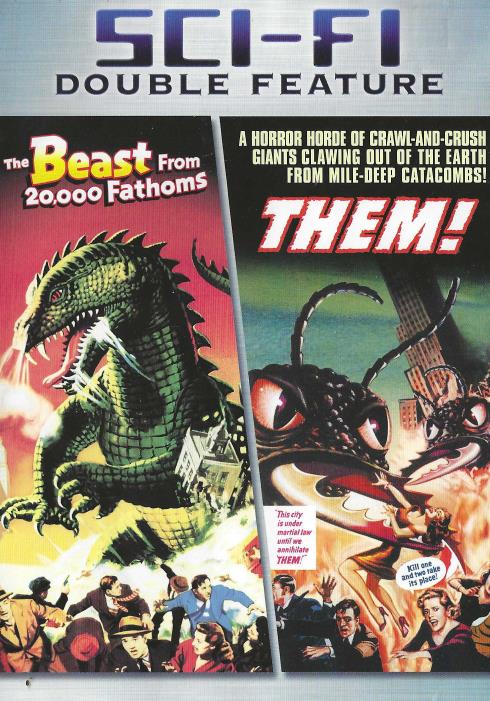 Sci-Fi Double Feature: The Beast From 20,000 Fathoms / Them! 2-Disc Set