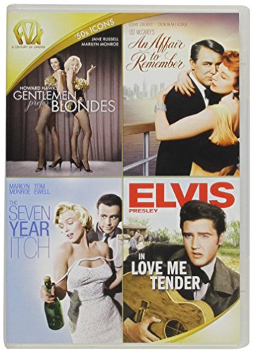 50s Icons: Gentlemen Prefer Blondes / An Affair To Remember / The Seven Year Itch / Love Me Tender 4-Disc Set