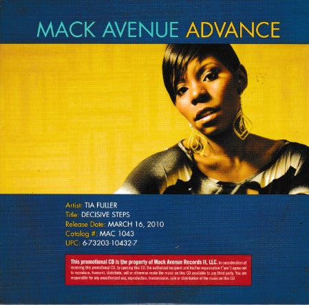 Tia Fuller: Decisive Steps Advance Promo