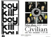 Boy Kill Boy: Civilian Promo w/ Poster