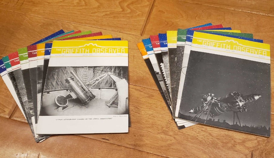 Griffith Observer: 1952-1953: 15 Editions