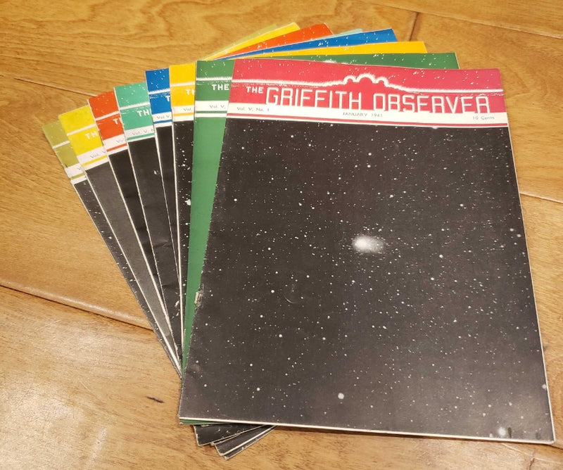 Griffith Observer: 1941: 8 Editions