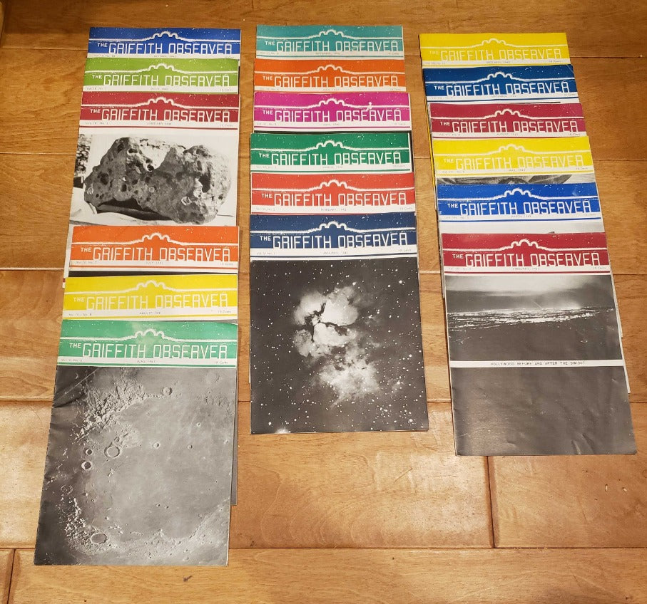 Griffith Observer: 1940-1943: 17 Editions