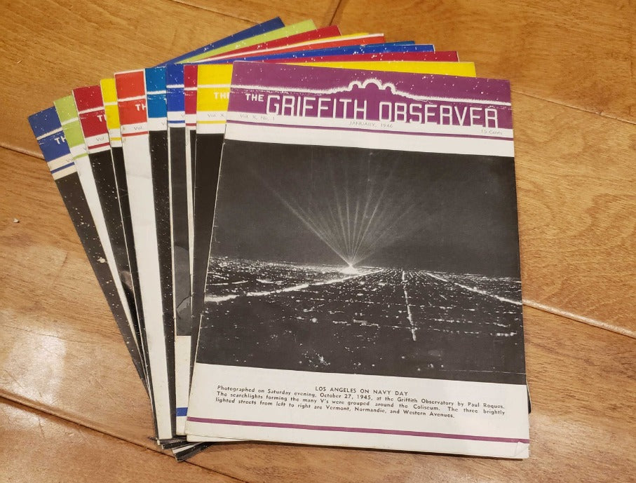 Griffith Observer: 1946: 10 Editions