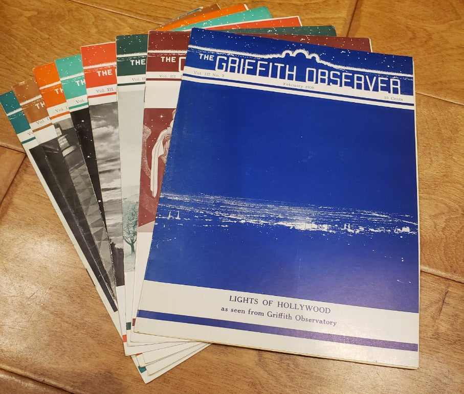 Griffith Observer: 1939: 8 Editions - NeverDieMedia