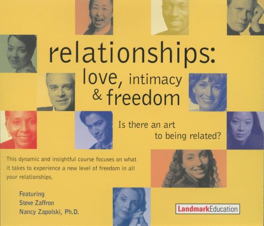 Relationships: Love, Intimacy & Freedom 4-Disc Set