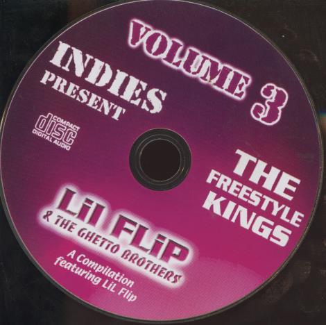Lil' Flip & Ghetto Brothers: The Freestyle Kings Vol. 3 w/ No Artwork