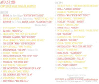 Dog Days Of Summer: August 2008 Chrysalis Music Singles Sampler 2-Disc Set 42-Track Promo