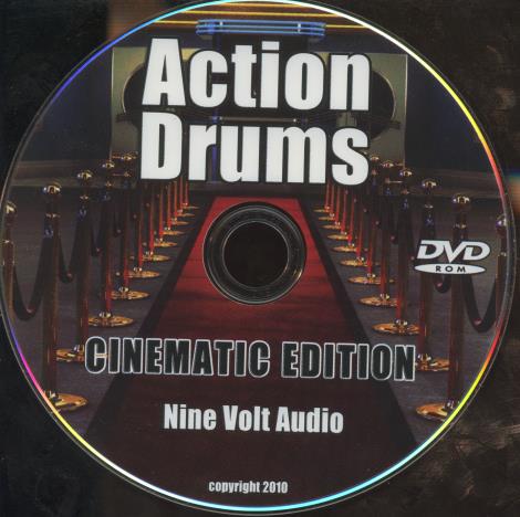 Action Drums: Nine Volt Audio Cinematic Edition