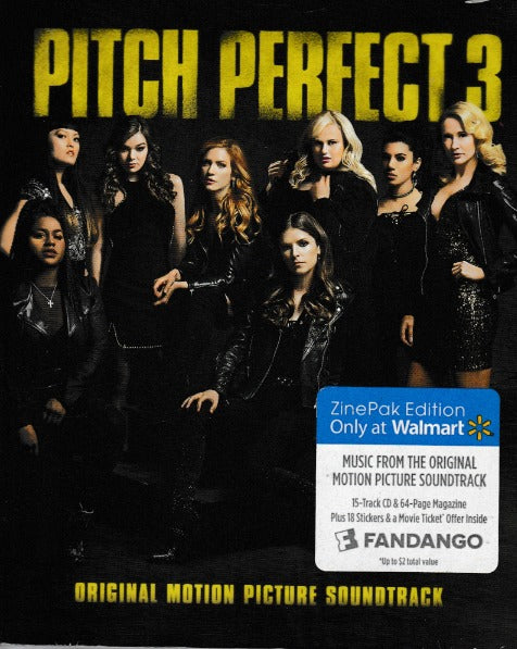 Pitch Perfect 3: Original Motion Picture Soundtrack ZinePak w/ Magazine & Stickers