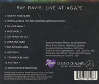 Ray Davis: Live At Agape