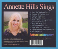 Annette Hills: Sings Signed