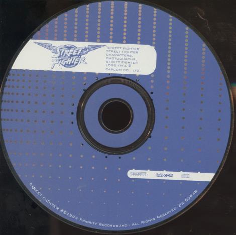 Street Fighter: Original Movie Soundtrack Promo w/ No Artwork
