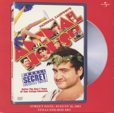 Animal House: Stills And Box Art Press CD