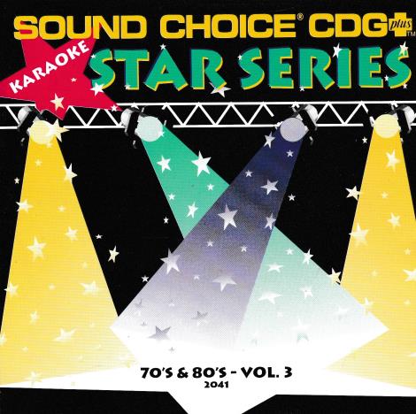 Sound Choice: Karaoke Star Series: 70's & 80's Volume 3 2041