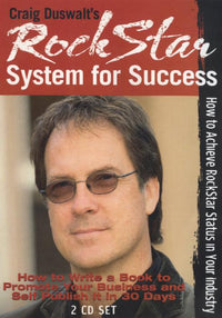 RockStar System For Success: How To Write A Book To Promote Your Business 2-Disc Set