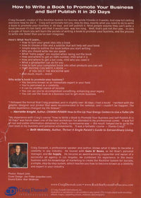 RockStar System For Success: How To Write A Book To Promote Your Business 2-Disc Set