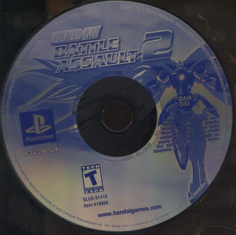 Gundam: Battle Assault 2 w/ No Artwork