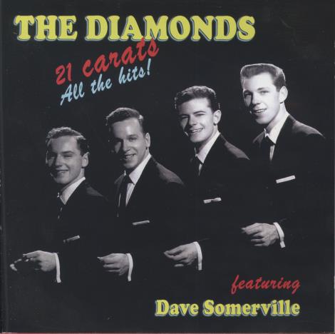 The Diamonds Featuring Dave Somerville: 21 Carats Signed - NeverDieMedia