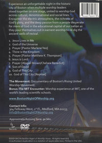 Boston: Night Of Worship: The Movement Signed