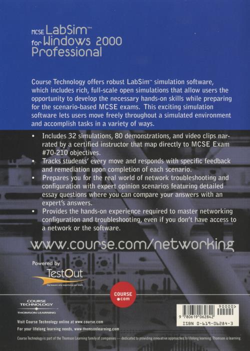 MCSE LabSim For Windows 2000 Professional Exam #70-210 – NeverDieMedia