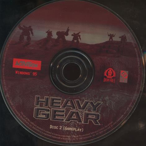 Heavy Gear: Original Soundtrack w/ No Artwork