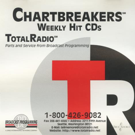 Chartbreakers:  Weekly Hit CDs: November 24, 2000 CHW-0047 Promo