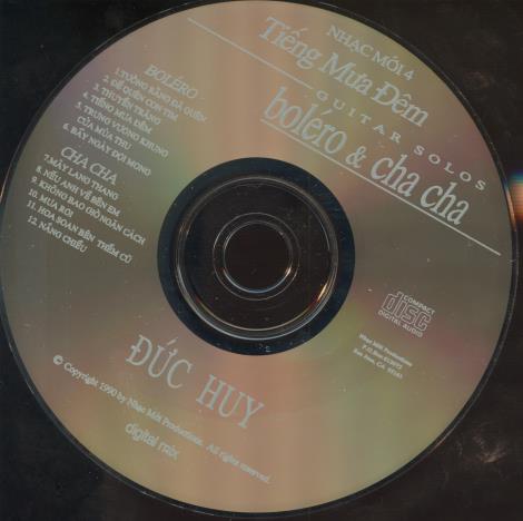 Tieng Mua Dem: Bolero & Cha Cha: Guitar Solos w/ No Artwork