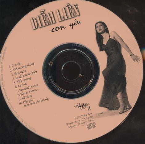 Diem Lien: Con Yeu w/ No Artwork