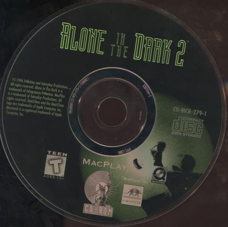 Alone In The Dark 2 Soundtrack w/ No Artwork