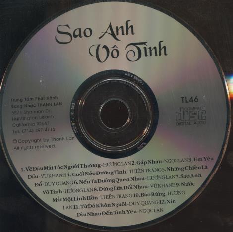 Sao Anh Vo Tinh w/ No Artwork