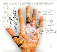 Joe Locke / Geoffrey Keezer Group: Signing Autographed - NeverDieMedia