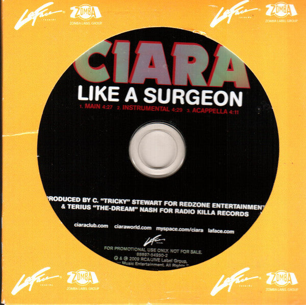 Ciara: Like A Surgeon Promo