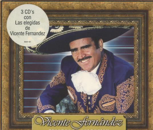 Vicente Fernandez: Tesoros De Coleccion 3-Disc Set