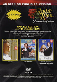 Andre Rieu: Romantic Europe Special 3-Disc Set