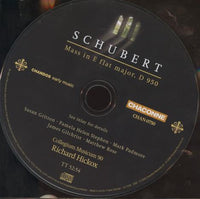 Schubert: Mass In E Flat Major w/ Back Artwork