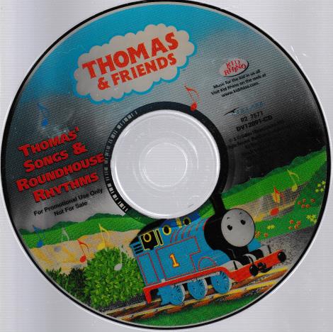 Thomas & Friends: Thomas' Songs & Roundhouse Rhythms Blue Train Promo w/ No Artwork