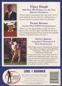 Center Force Golf System: Beginner Level 1